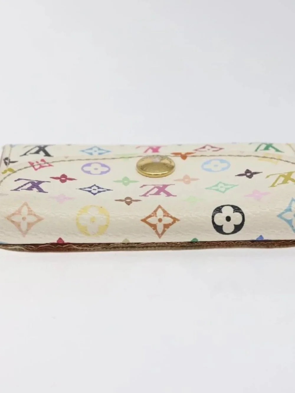 LOUIS VUITTON Monogram Multicolor Anvelop Cult De Vuitto M66557 LV Auth hk2553